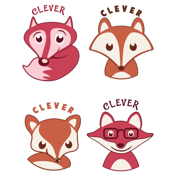 Clever Fox SVG Cuttable Designs