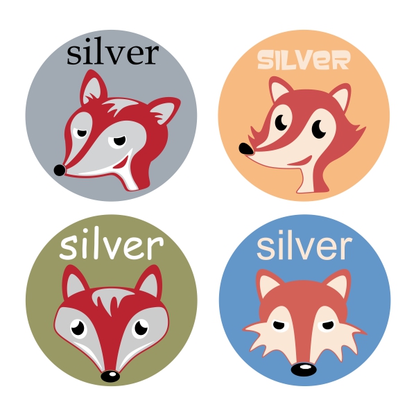 Silver Fox SVG Cuttable Designs
