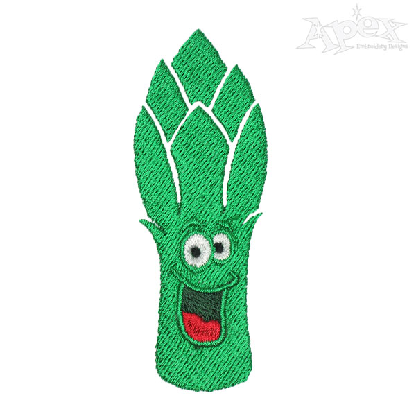 Asparagus Embroidery Designs