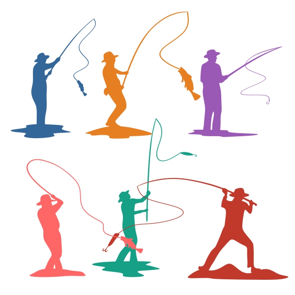 Fishing Pack SVG Cuttable Designs