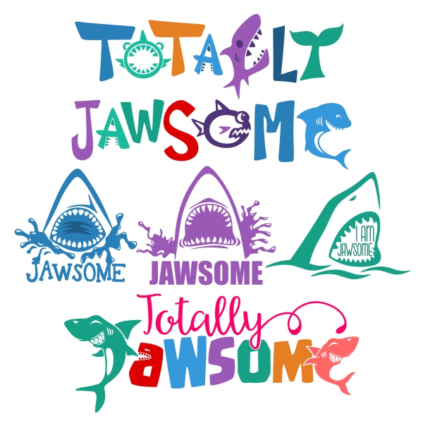 Jawsome SVG Cuttable Designs