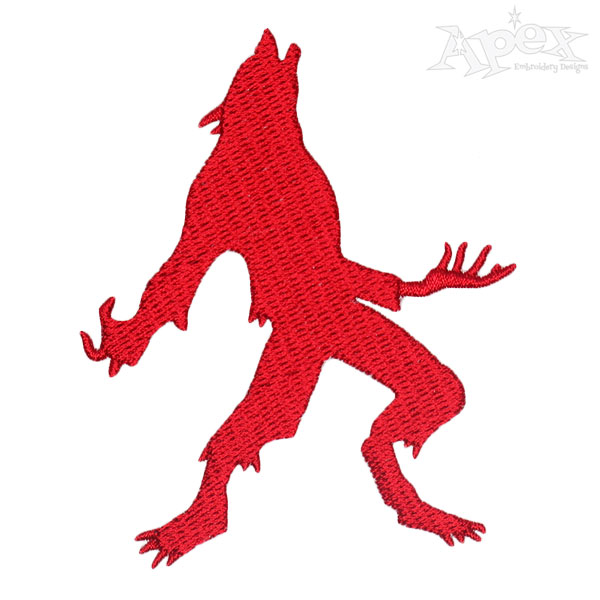 Wolf Wolfman Embroidery Designs