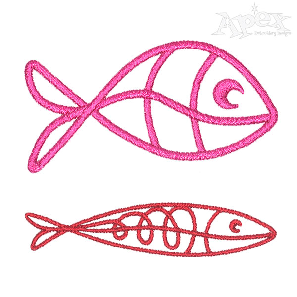 Fish Embroidery Designs