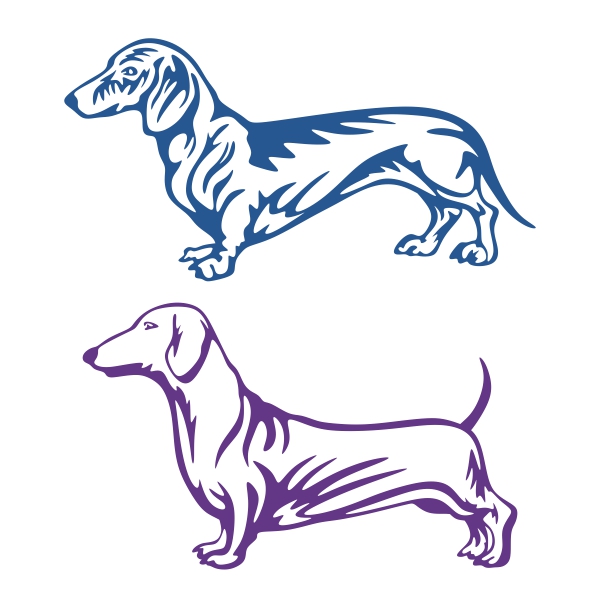 Dog Pack SVG Cuttable Designs