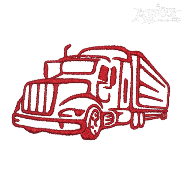 Truck Embroidery Designs