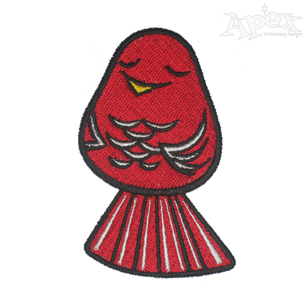 Happy Bird Embroidery Designs