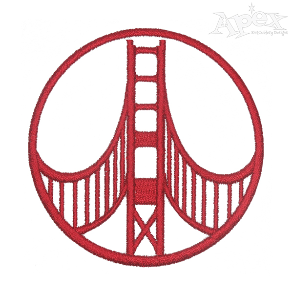 Peace Bridge Embroidery Designs