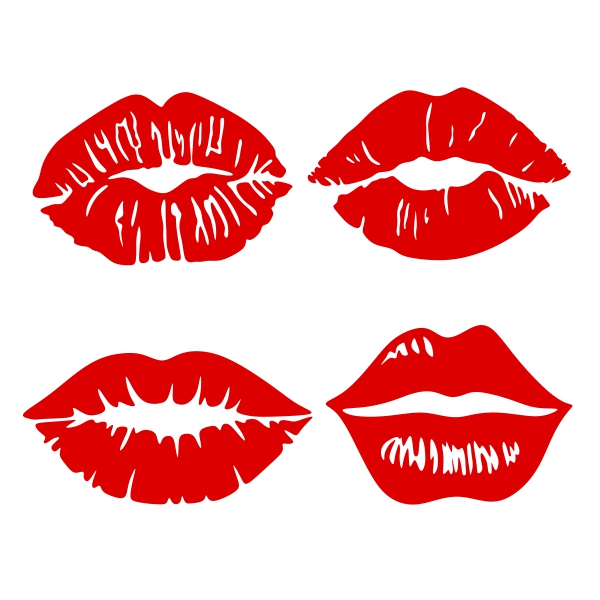 Women Lips SVG Cuttable Designs