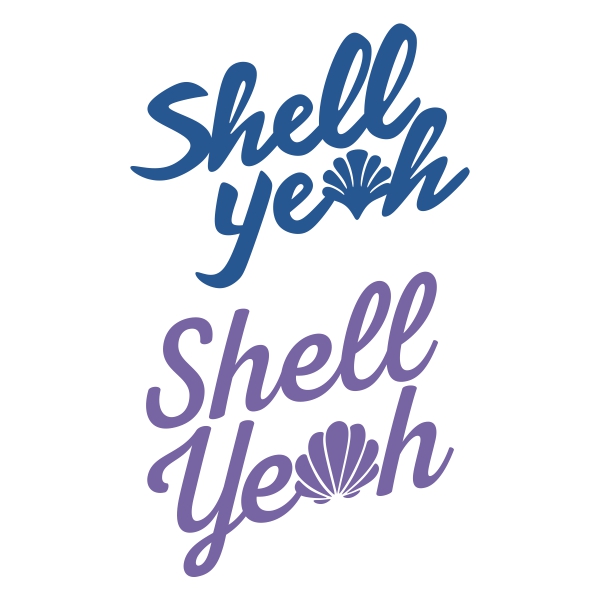 Shell Yeah SVG Cuttable Designs