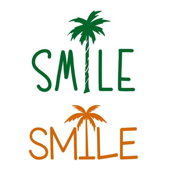 Smile Coconut SVG Cuttale Designs