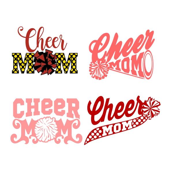 Cheer Mom SVG Cuttable Files