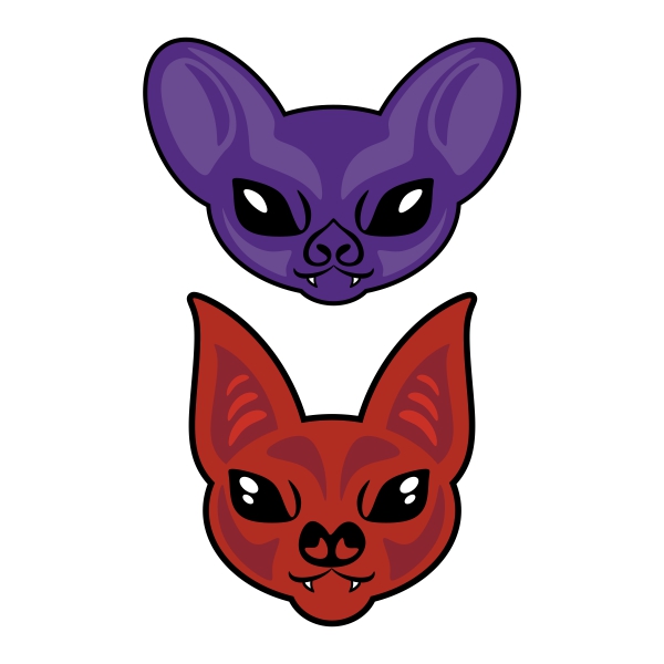 Vampire Bat SVG Cuttable Design