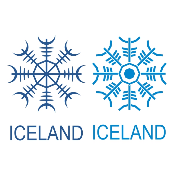 Iceland Snowflake SVG Cuttable Design