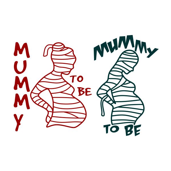 Mummy To Be SVG Cuttable Design