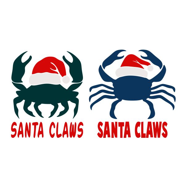Santa Claws SVG Cuttable Design