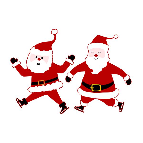 Happy Santa SVG Cuttable Design