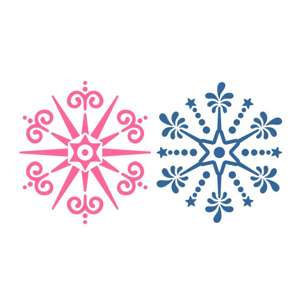 Snowflake SVG Cuttable Design