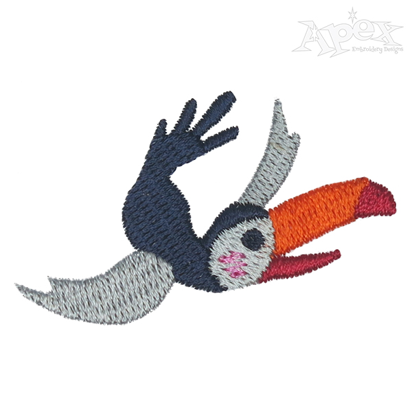 Toucan Embroidery Design