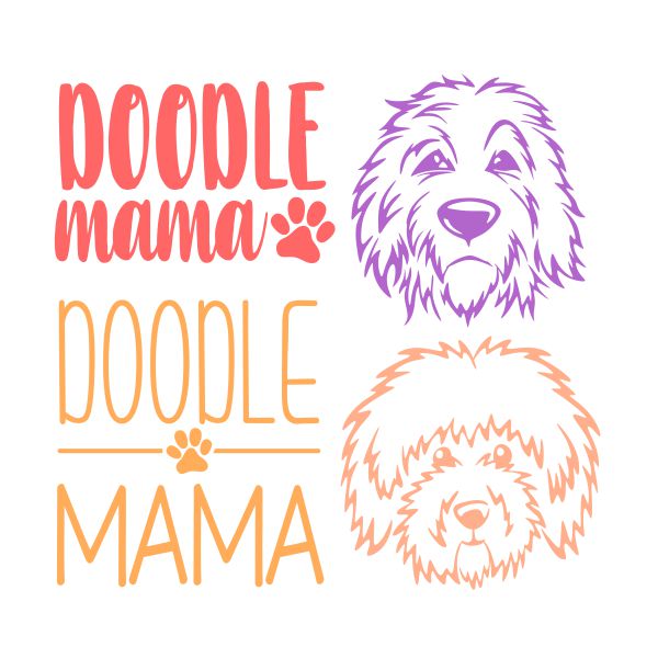 Doodle Mama SVG Cuttable Design