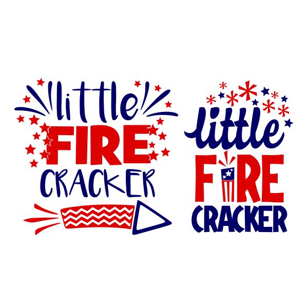 Little Fire Cracker SVG Cuttable Design