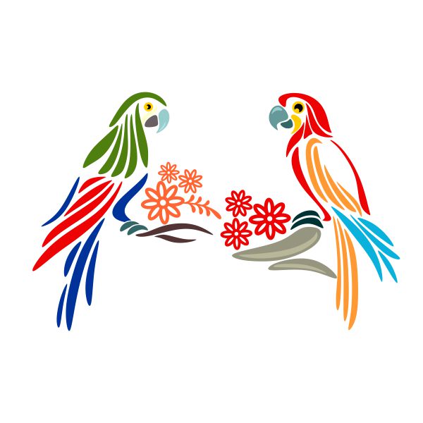 Parrot SVG Cuttable Design