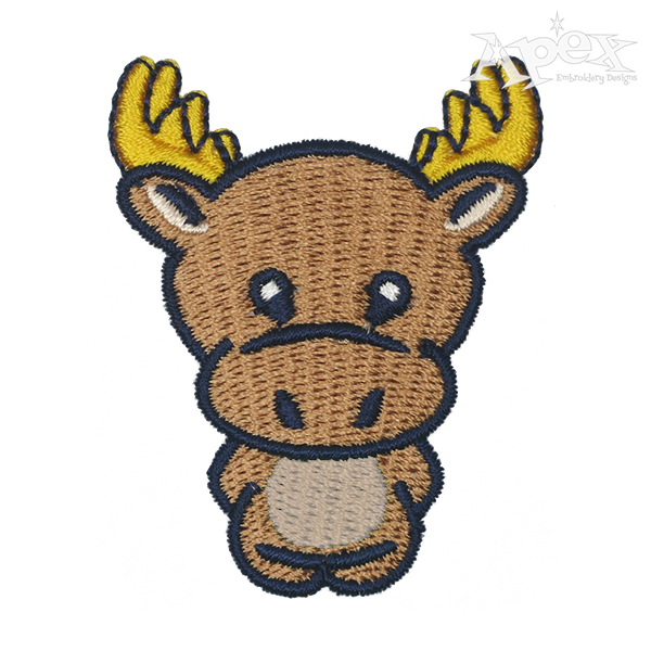 Cute Bear Embroidery Design