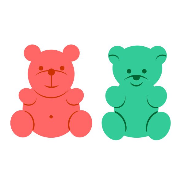 Baby Bear SVG Cuttable Design