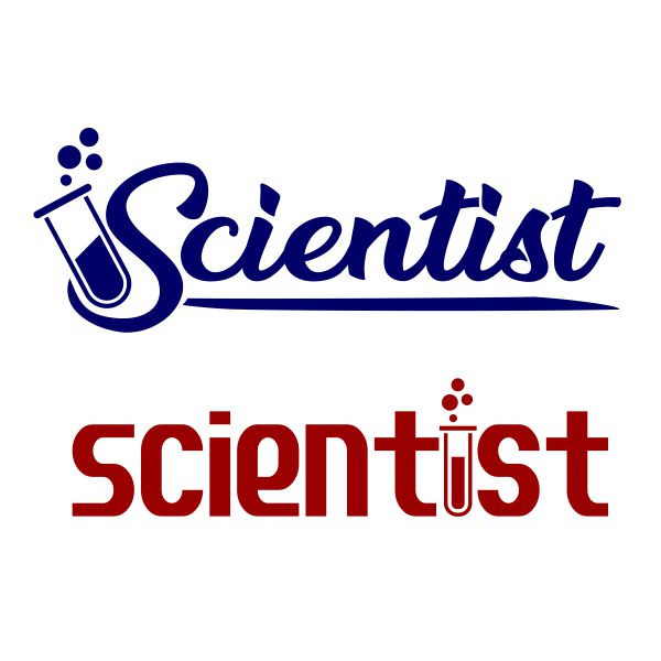Scientist SVG Cuttable Design