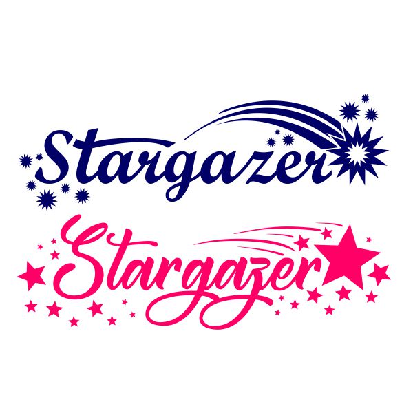 Stargazer SVG Cuttable Design