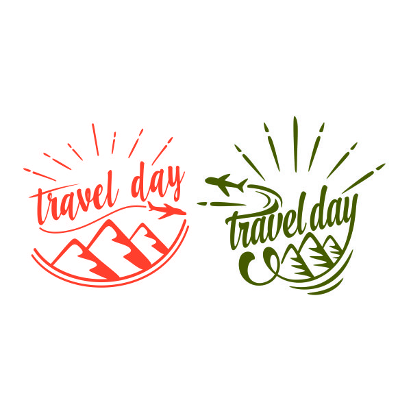 Travel Day SVG Cuttable Design