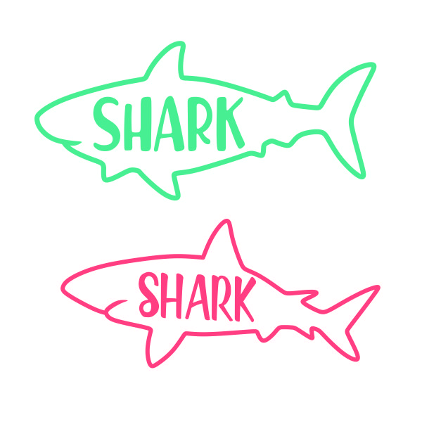 Shark SVG Cuttable Design
