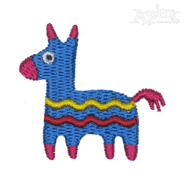 Funny Llama Embroidery Design