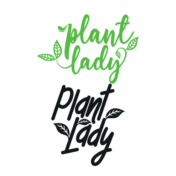Plant Lady SVG Cuttable Design