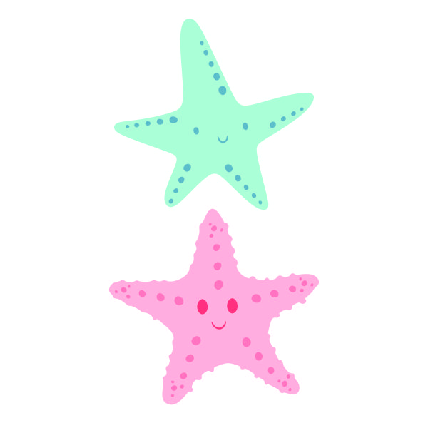 Starfish StarFish SVG Cuttable Design