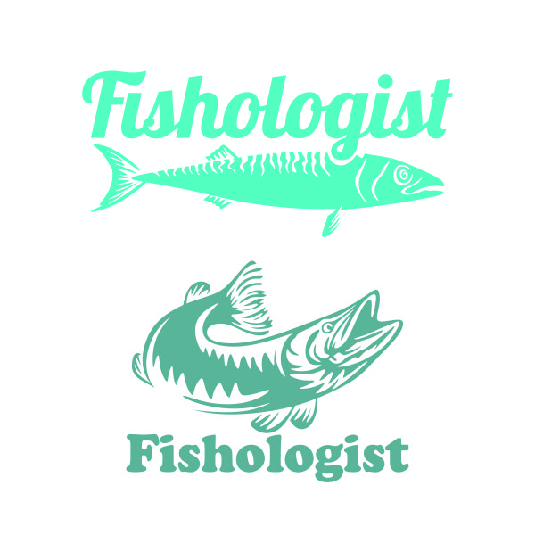 Fishologist Fishing SVG Cuttable Design