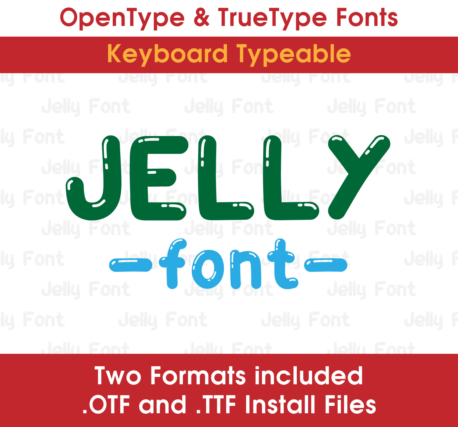 Jelly TrueType Font