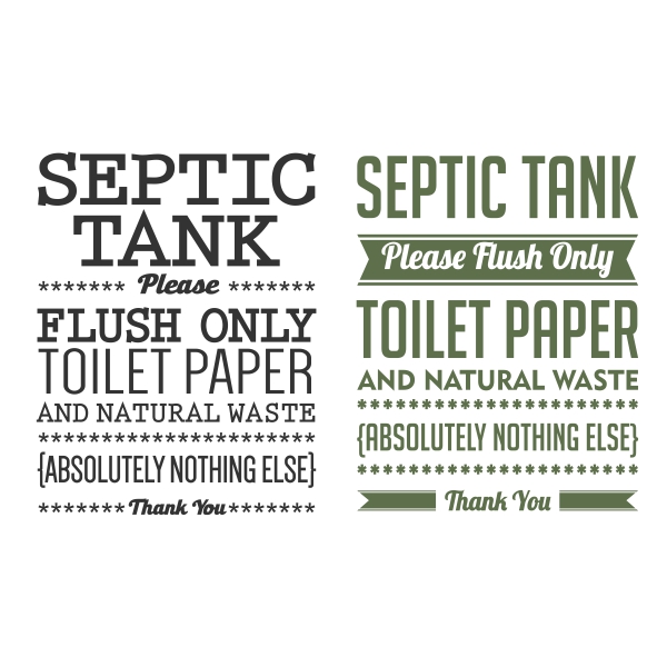 Septic Tank Cuttable Design