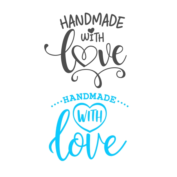 Handmade With Love Cuttable Design