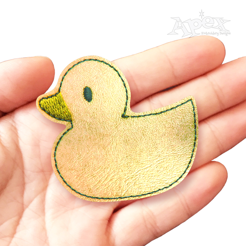 Baby Duck Feltie ITH Embroidery Design
