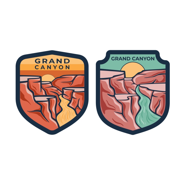 Grand Canyon National Park SVG Cuttable Design