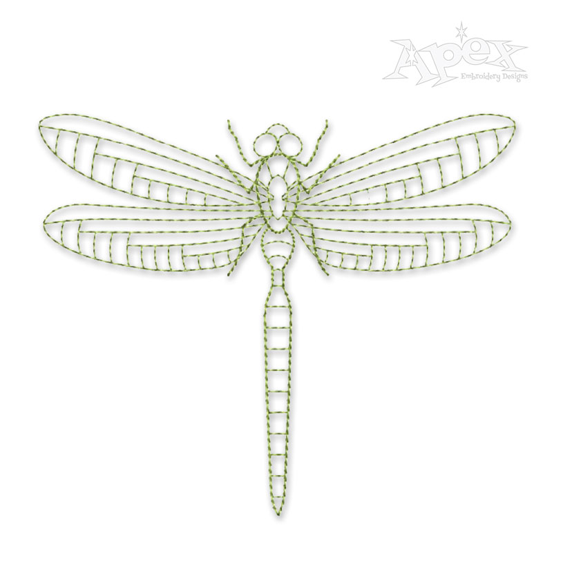 Dragonfly Embroidery Designs