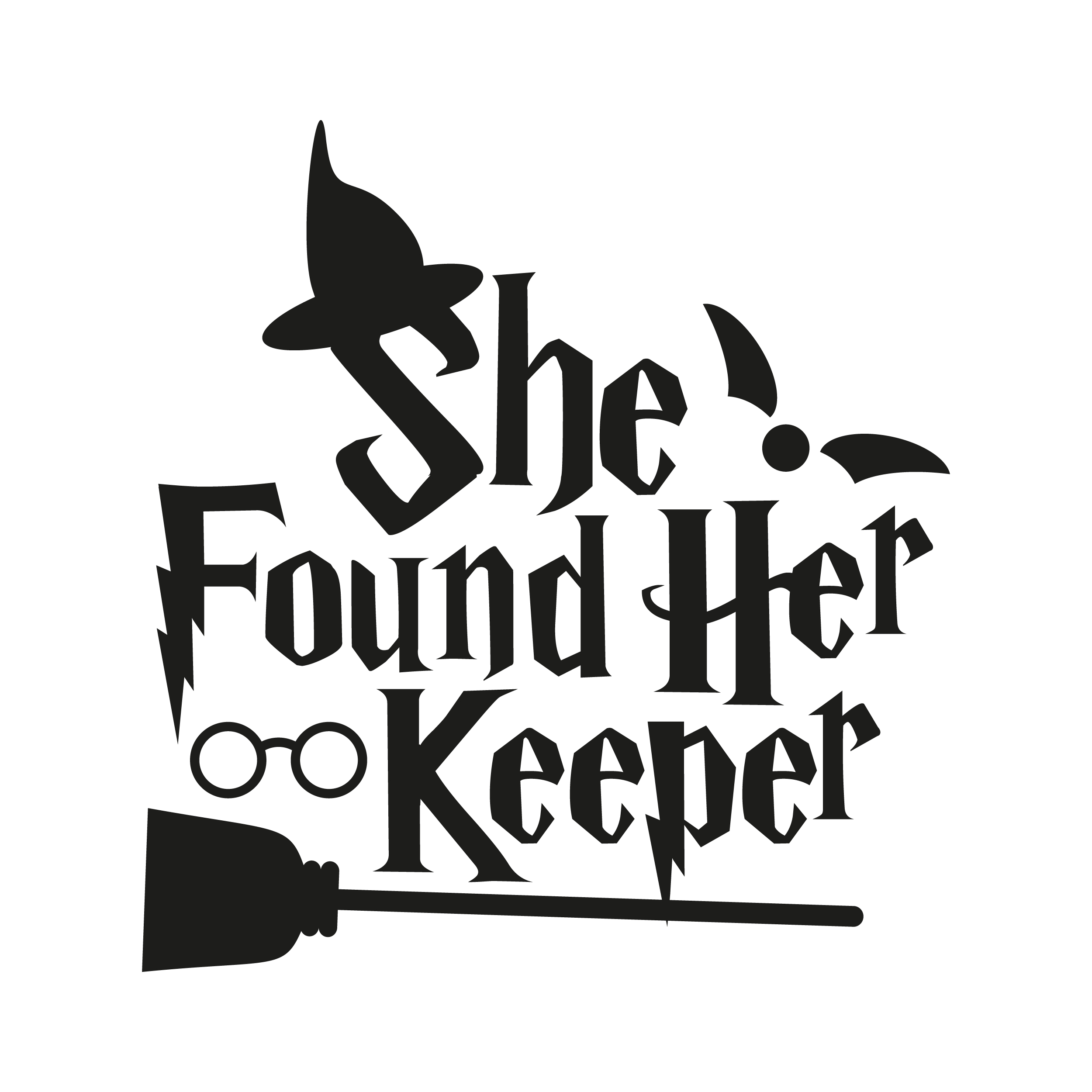 She Found Her Keeper SVG