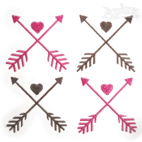 Arrow Tribal Embroidery Designs