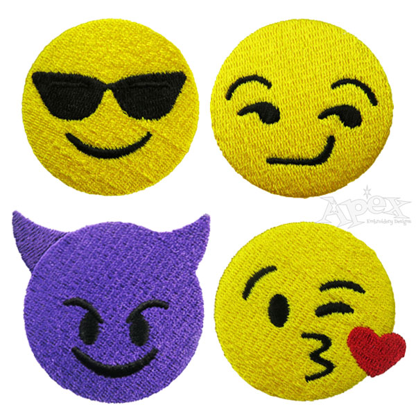 Emoji Embroidery Designs