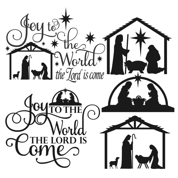 Christmas Joy Cuttable Designs