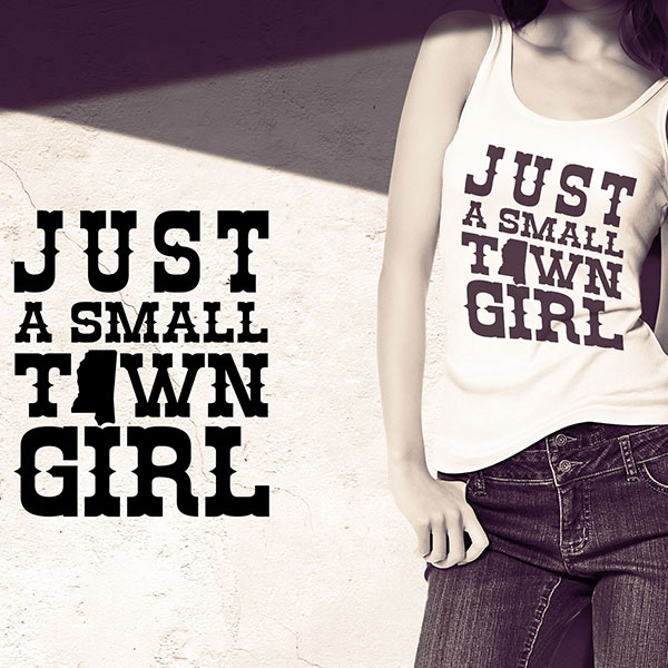 Mississippi Small Town Girl Svg Designs