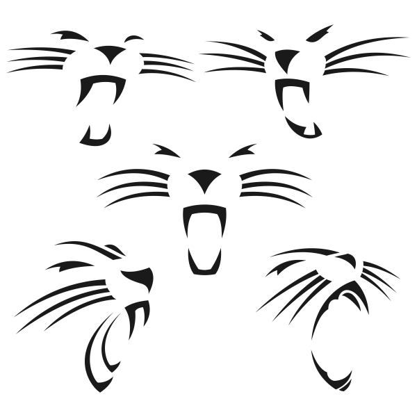 Panther Cat Svg Cuttable Designs
