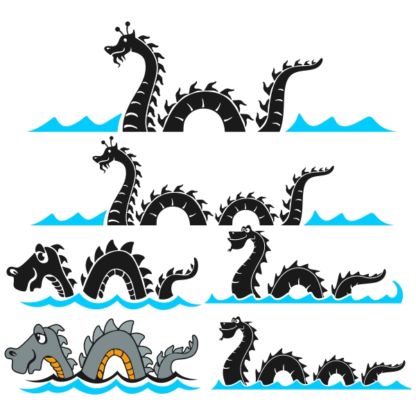 Sea Dragon Serpent Svg Cuttable Designs