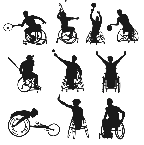 Wheelchair Sports Cuttable Design