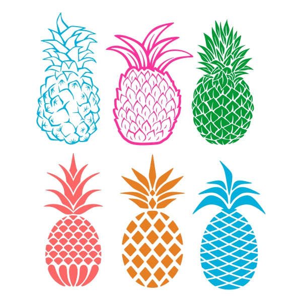Pineapple Cuttable Designs